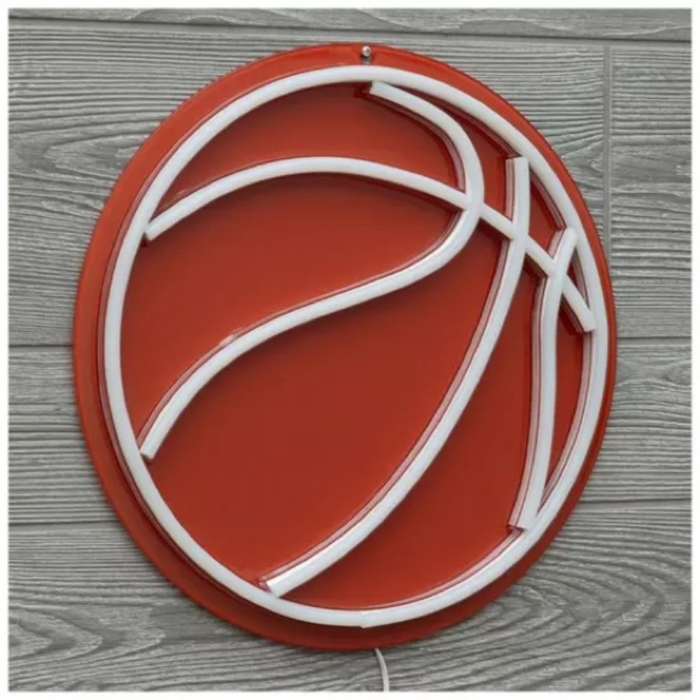 Basketball LED Neon Sign